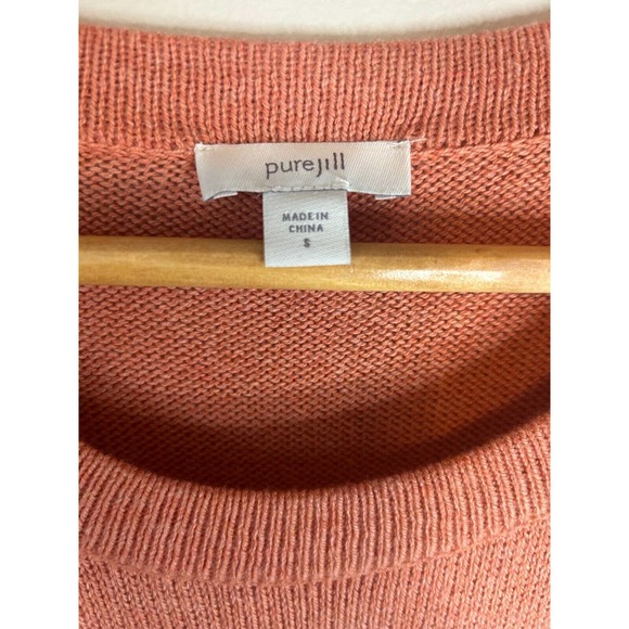 Pure Jill J Jill Pocket Casual Waist Drawstring Midi Sweater Dress Women's Small - Picture 6 of 7